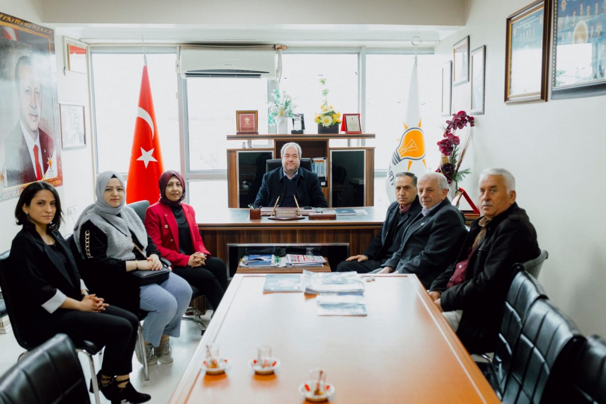 Milletvekili Aday Adayı Nur Gülşan'dan Ak Parti İlçe teşkilatlarına ziyaret