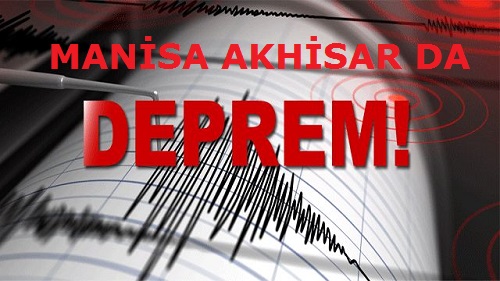 Son dakika: Manisa Akhisar'da 5.4 şiddetinde korkutan deprem