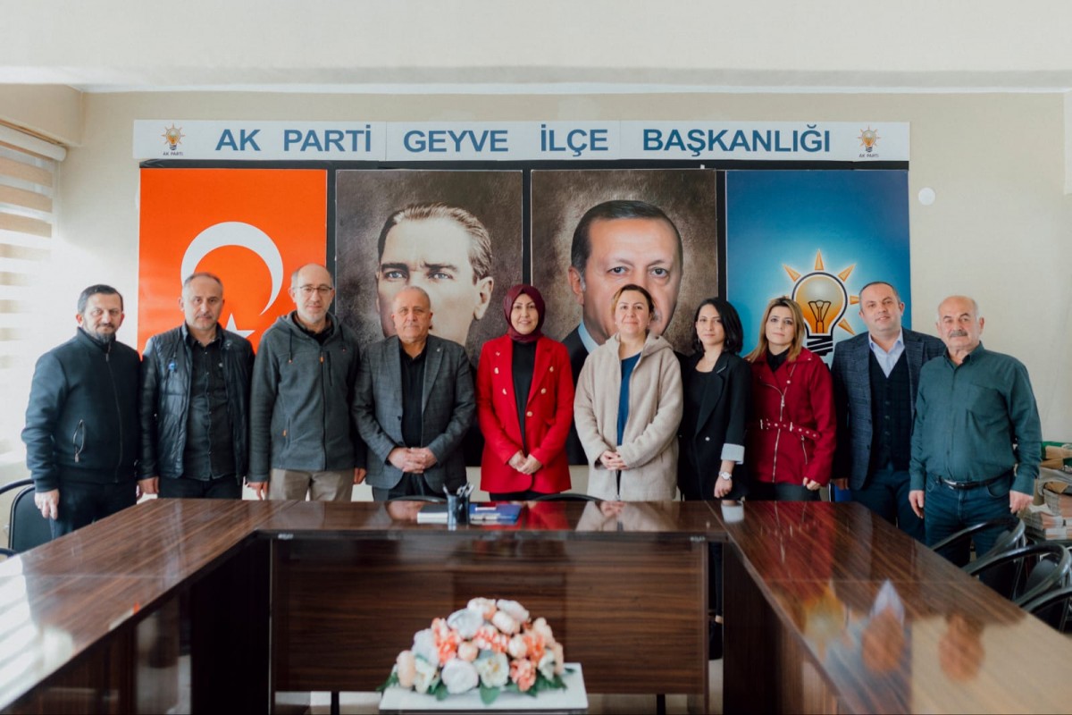 Milletvekili Aday Adayı Nur Gülşan'dan Ak Parti İlçe teşkilatlarına ziyaret